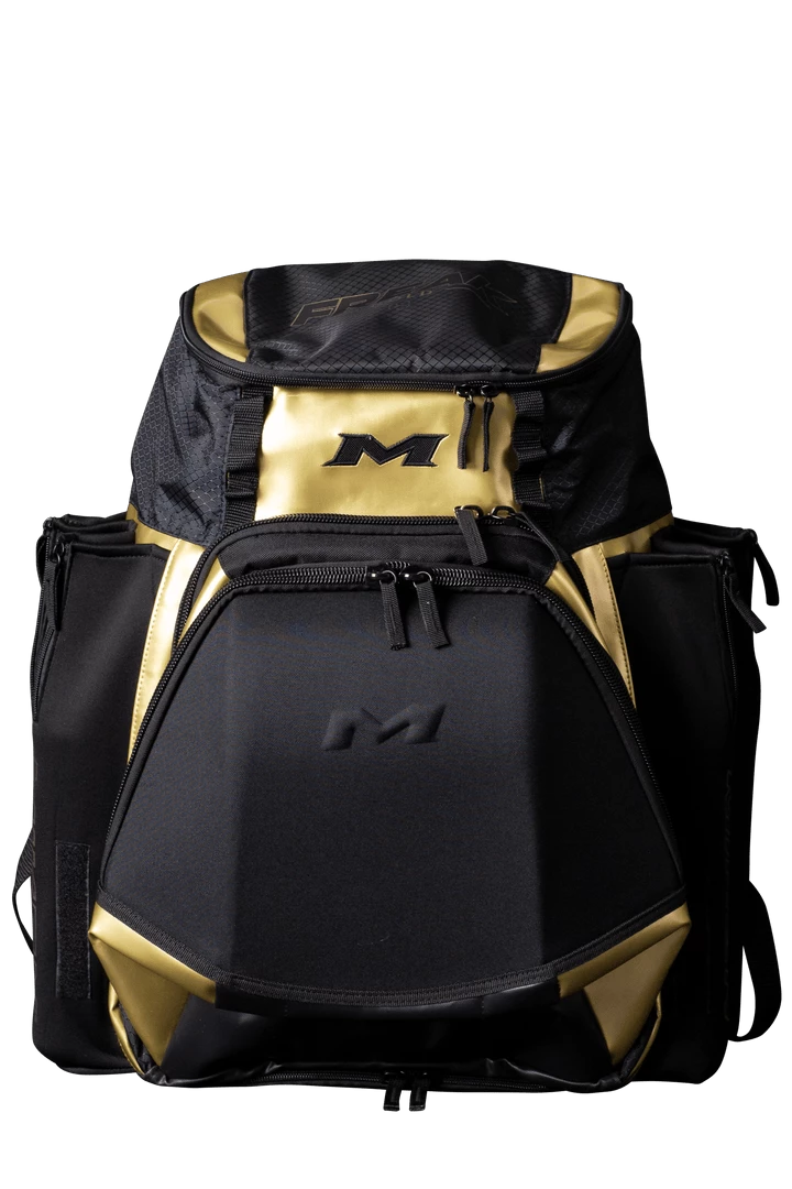 Gear 2022 Miken MK7X XL Baseball & Softball Backpack (Freak Gold Series): MKMK7X-XL-GLD 3 Gear 2022 Miken MK7X XL Baseball & Softball Backpack (Freak Gold Series): MKMK7X-XL-GLD