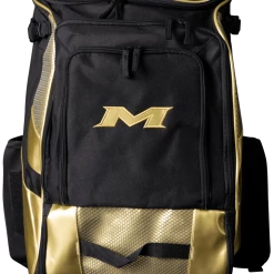 2022 Miken MK7X Baseball & Softball Backpack (Freak Gold Series): MKMK7X-BP-GLD