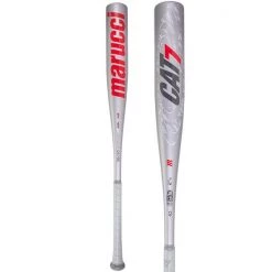 Marucci CAT 7 Silver (-10) USSSA Baseball Bat: MSBC7210S Bats