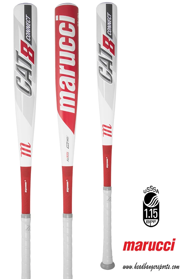 Marucci CAT 8 Connect (-5) USSSA Baseball Bat: MSBCC85 Bats 4 Marucci CAT 8 Connect (-5) USSSA Baseball Bat: MSBCC85 Bats