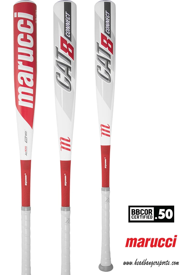 Bats Marucci CAT 8 Connect BBCOR (-3) Baseball Bat: MCBCC8 4 Bats Marucci CAT 8 Connect BBCOR (-3) Baseball Bat: MCBCC8