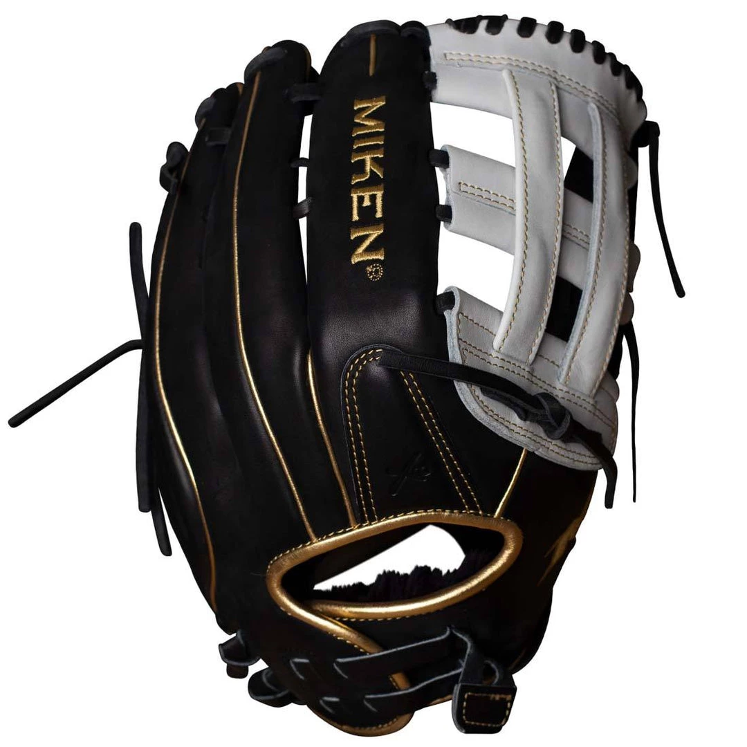 Miken Pro Series 13" Slowpitch Softball Glove - Freak Gold: PRO130-BWG 3 Miken Pro Series 13" Slowpitch Softball Glove - Freak Gold: PRO130-BWG