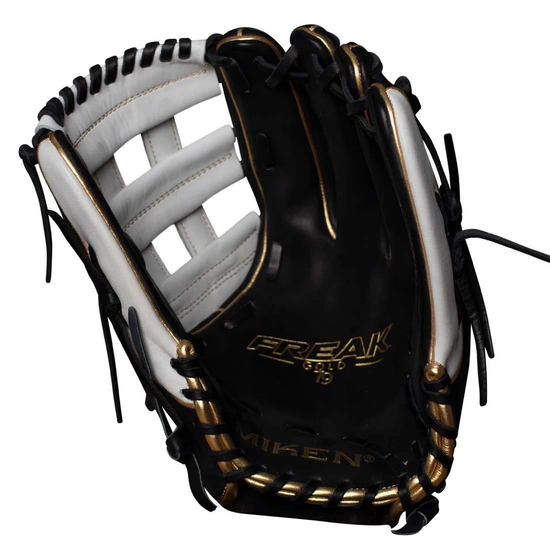 Miken Pro Series 15" Slowpitch Softball Glove - Freak Gold: PRO150-BWG 4 Miken Pro Series 15" Slowpitch Softball Glove - Freak Gold: PRO150-BWG