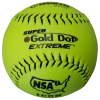 Worth 12" Super Gold Dot NSA Slowpitch Softballs (Dozen): NI12CY Gear