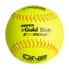 Worth 12" One Nation Super Gold Dot Extreme Slowpitch Softballs (One Dozen): ON12CY