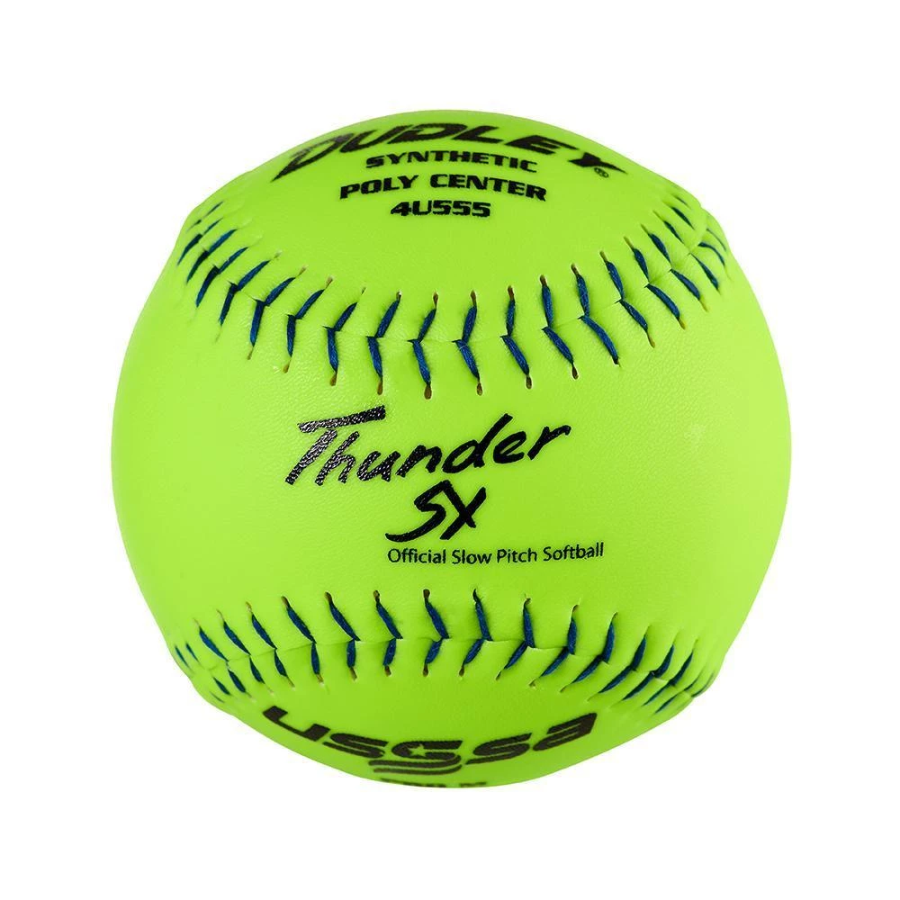 Gear Dudley Thunder SY Slowpitch Softball 12” USSSA PRO M – (DOZEN): 4U555 3 Gear Dudley Thunder SY Slowpitch Softball 12” USSSA PRO M – (DOZEN): 4U555