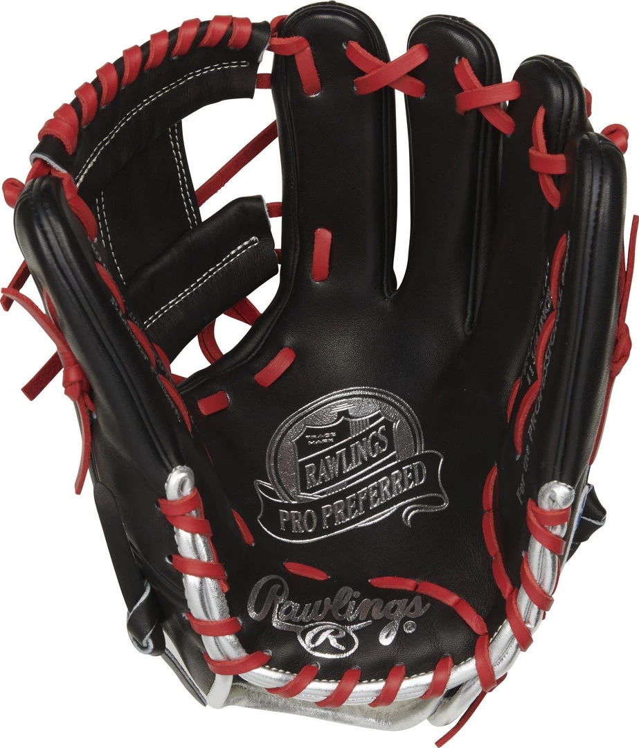 Gear Rawlings Pro Preferred 11.75" Francisco Lindor GM Baseball Glove: PROSFL12B 4 Gear Rawlings Pro Preferred 11.75" Francisco Lindor GM Baseball Glove: PROSFL12B