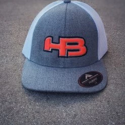 Apparel HB Sports / Banger Brand Pacific P405 Heather Trucker Flexfit: Heather Series