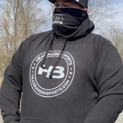 HB Sports Apparel Headbanger Sports Exclusive Gaiter Fleece Hoodie (Multiple Colors)