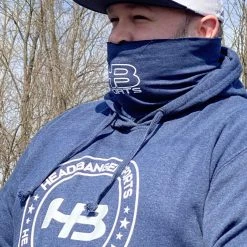 HB Sports Apparel Headbanger Sports Exclusive Gaiter Fleece Hoodie (Multiple Colors)