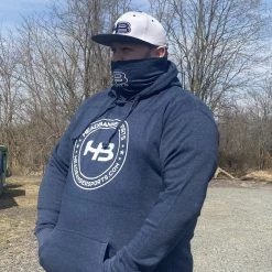 HB Sports Apparel Headbanger Sports Exclusive Gaiter Fleece Hoodie (Multiple Colors)