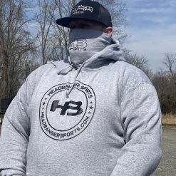 HB Sports Apparel Headbanger Sports Exclusive Gaiter Fleece Hoodie (Multiple Colors)