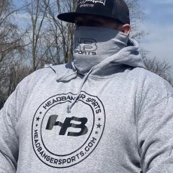 HB Sports Apparel Headbanger Sports Exclusive Gaiter Fleece Hoodie (Multiple Colors)