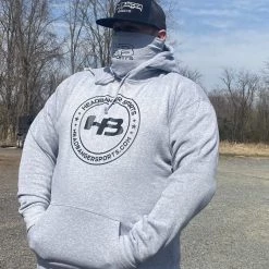 HB Sports Apparel Headbanger Sports Exclusive Gaiter Fleece Hoodie (Multiple Colors)