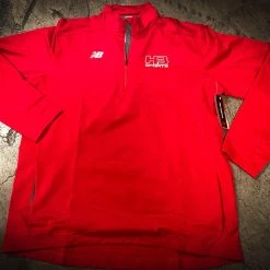 HB Sports New Balance Lightweight Solid Half Zip Pullovers