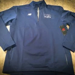 HB Sports New Balance Lightweight Solid Half Zip Pullovers