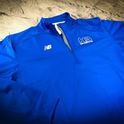 HB Sports New Balance Lightweight Solid Half Zip Pullovers