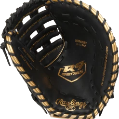 Gear Rawlings R9 12.5" Baseball First Base Mitt: R9FM18BG