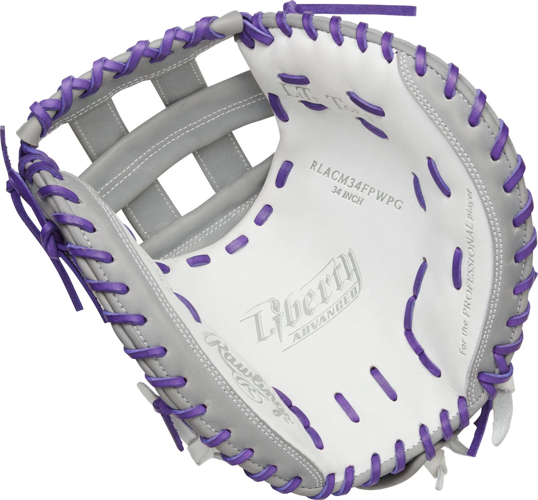 Gear Rawlings Liberty Advanced Color Series 34" Fastpitch Catcher's MItt: RLACM34FP (Multiple Colors) 17 Gear Rawlings Liberty Advanced Color Series 34" Fastpitch Catcher's MItt: RLACM34FP (Multiple Colors)