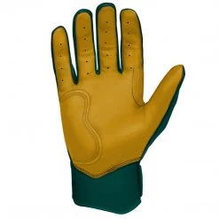 Gear Bruce Bolt PREMIUM PRO Short Cuff Batting Gloves: GREEN