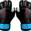 Bruce Bolt PREMIUM PRO BRINSON Series Short Cuff Batting Gloves: Black