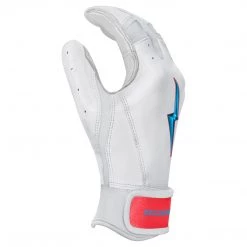 Bruce Bolt PREMIUM PRO BRINSON Series Short Cuff Batting Gloves: White 11 Bruce Bolt PREMIUM PRO BRINSON Series Short Cuff Batting Gloves: White