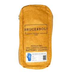 Bruce Bolt PREMIUM PRO Short Cuff Batting Gloves: Royal 18 Bruce Bolt PREMIUM PRO Short Cuff Batting Gloves: Royal