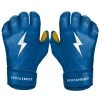 Bruce Bolt PREMIUM PRO Short Cuff Batting Gloves: Royal