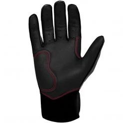 Bruce Bolt PREMIUM PRO TC42 Series Short Cuff Batting Gloves: Black