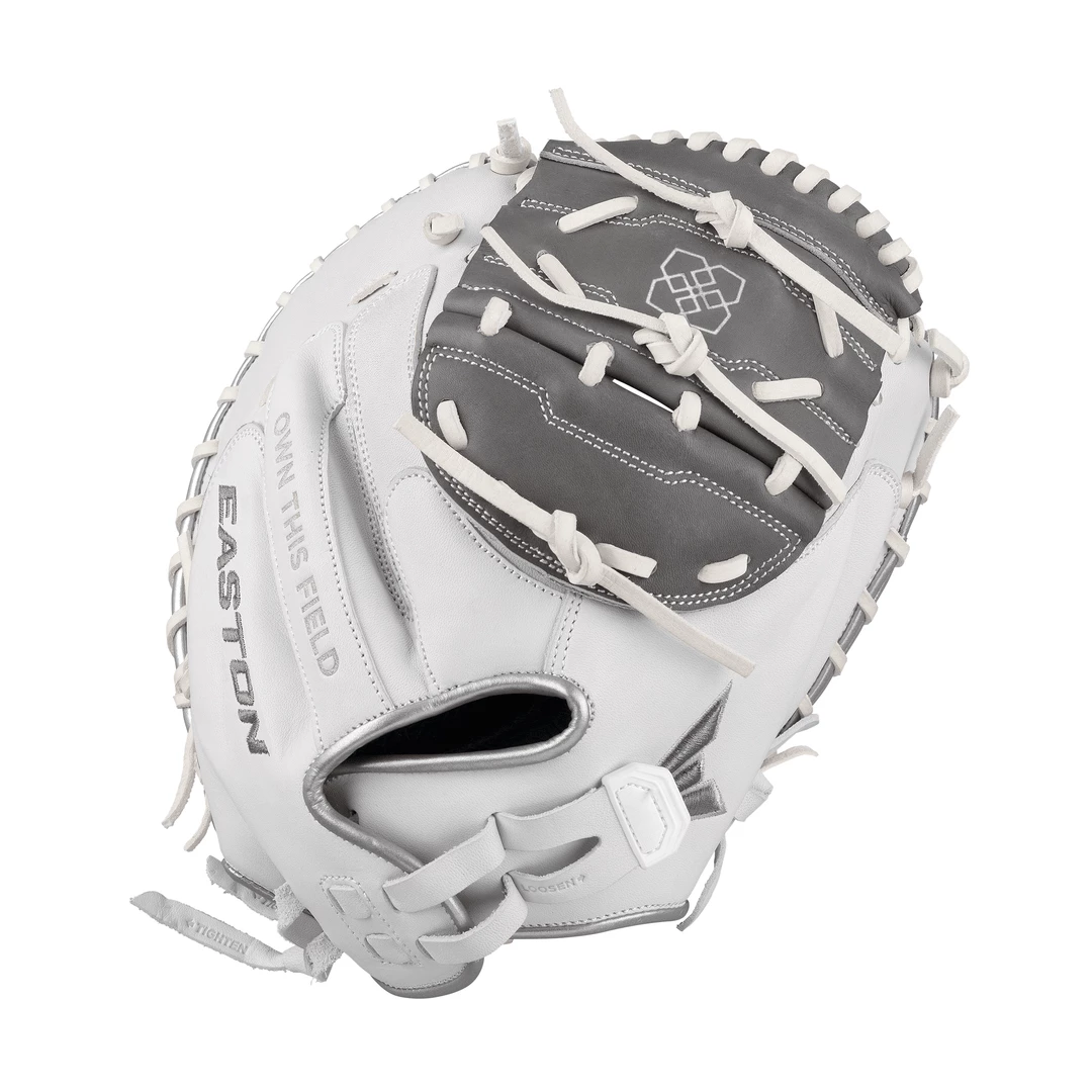 Gear Easton Professional Collection 34" Jen Schroeder Fastpitch Catcher's Mitt: RUDI2020 3 Gear Easton Professional Collection 34" Jen Schroeder Fastpitch Catcher's Mitt: RUDI2020