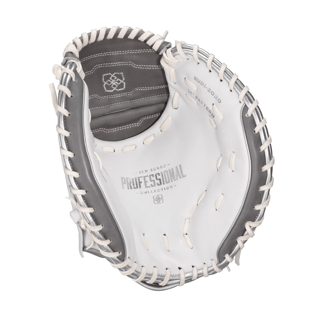 Gear Easton Professional Collection 34" Jen Schroeder Fastpitch Catcher's Mitt: RUDI2020 4 Gear Easton Professional Collection 34" Jen Schroeder Fastpitch Catcher's Mitt: RUDI2020