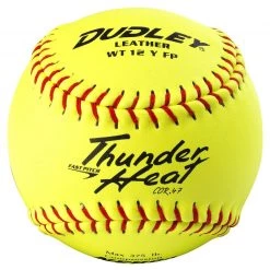 Dudley 12" NFHS Thunder Heat Fastpitch Softballs (Dozen): 43147 Gear
