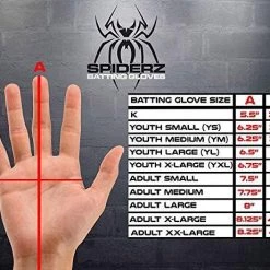 Gear 2020 Spiderz HYBRID Batting Gloves: Super