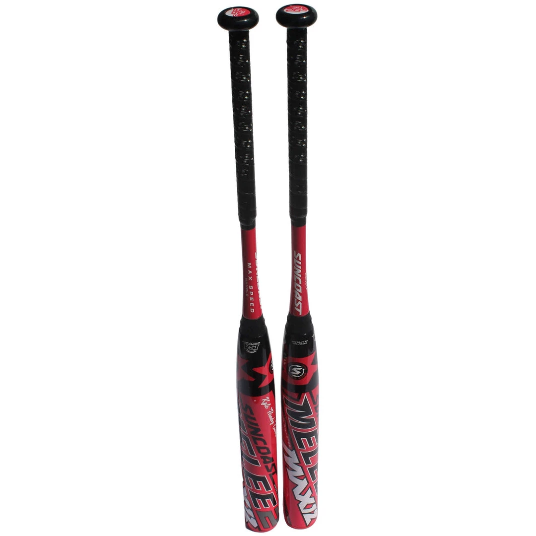 Suncoast Melee Max 2 Endloaded 12" 2 Piece SSUSA Senior Slowpitch Softball Bat: SMM2SE12 Bats 4 Suncoast Melee Max 2 Endloaded 12" 2 Piece SSUSA Senior Slowpitch Softball Bat: SMM2SE12 Bats