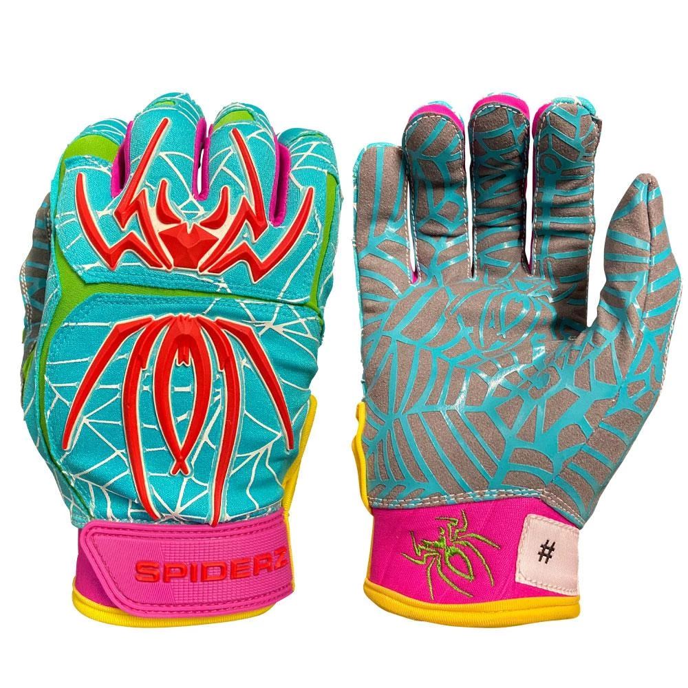 2021 Spiderz HYBRID Small Batch Batting Gloves: Wild Thing' Gear 3 2021 Spiderz HYBRID Small Batch Batting Gloves: Wild Thing' Gear