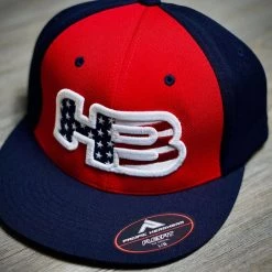HB Sports Exclusive ES342 Fitted Hat: BIG USA