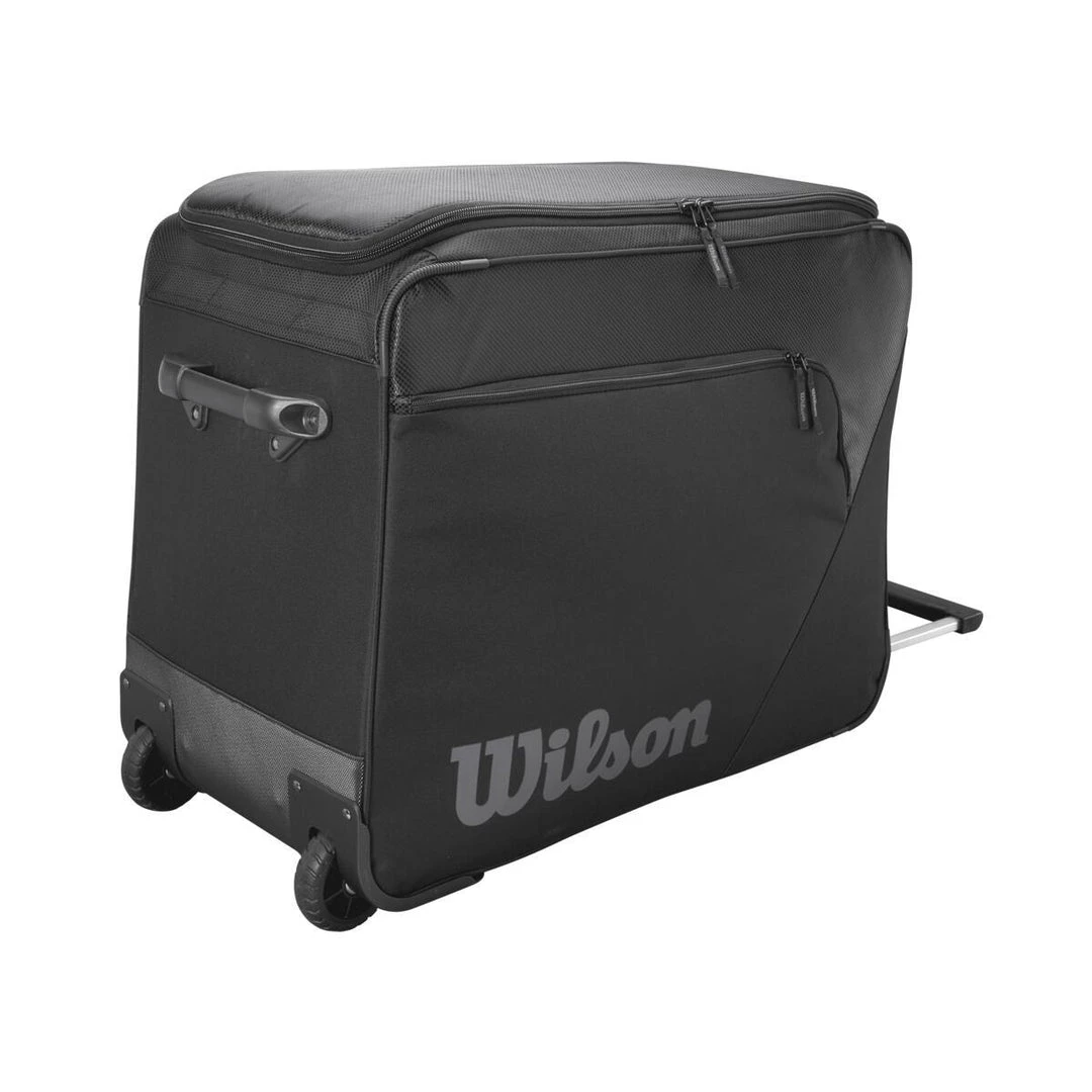 Wilson Coaches Ball Bucket Roller Bag: WB5710701 12 Wilson Coaches Ball Bucket Roller Bag: WB5710701