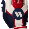 Gear Worth Adult Red, White, And Blue Team Batting Gloves: WBATGL-RWB 2 Gear Worth Adult Red, White, And Blue Team Batting Gloves: WBATGL-RWB