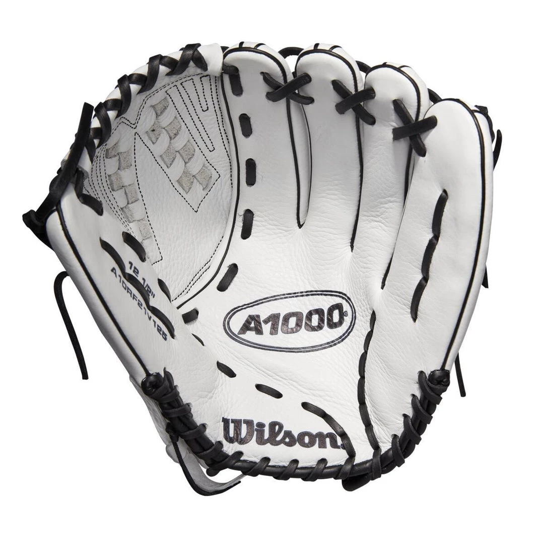 2022 Wilson A1000 V125 12.5" Outfield/Pitcher's Fastpitch Softball Glove: WTA10RF22V125 Gear