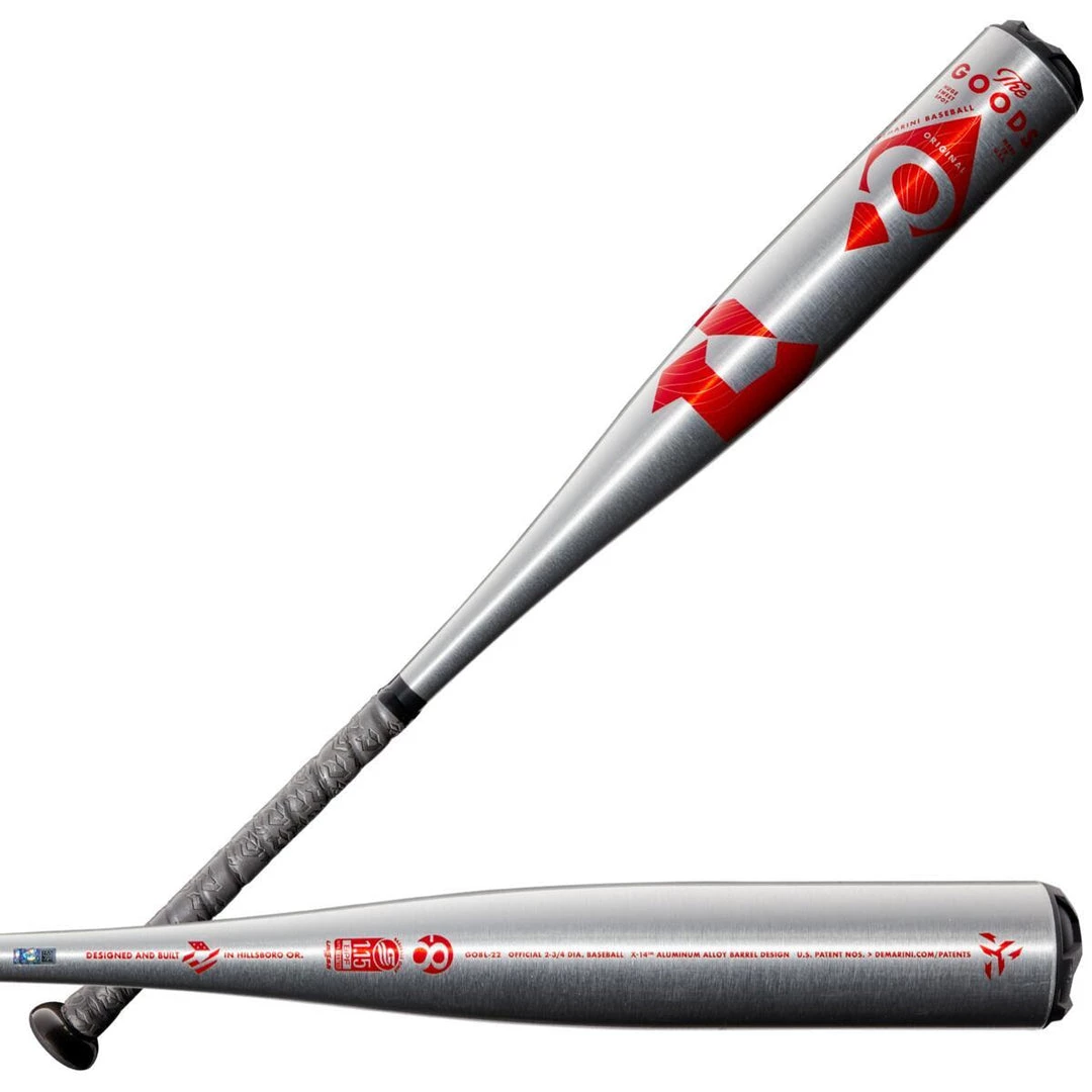 2022 DeMarini The Goods One Piece (-8) USSSA Baseball Bat: WTDXGO8-22 4 2022 DeMarini The Goods One Piece (-8) USSSA Baseball Bat: WTDXGO8-22