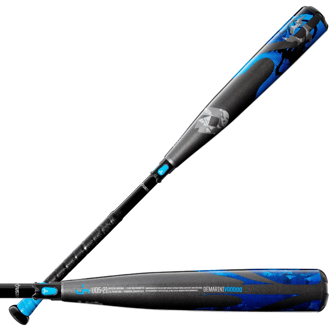 Bats 2021 DeMarini Voodoo Balanced (-5) USA Baseball Bat: WTDXUD5-21 4 Bats 2021 DeMarini Voodoo Balanced (-5) USA Baseball Bat: WTDXUD5-21