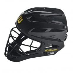 Wilson Pro Stock Steel Umpire Helmet: WTA5801BL Gear