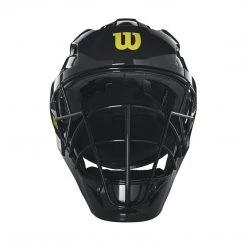 Wilson Pro Stock Steel Umpire Helmet: WTA5801BL Gear 9 Wilson Pro Stock Steel Umpire Helmet: WTA5801BL Gear