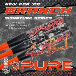 Bats 2022 PURE Sports Jason Branch Signature 2PC 12" USSSA Slowpitch Softball Bat