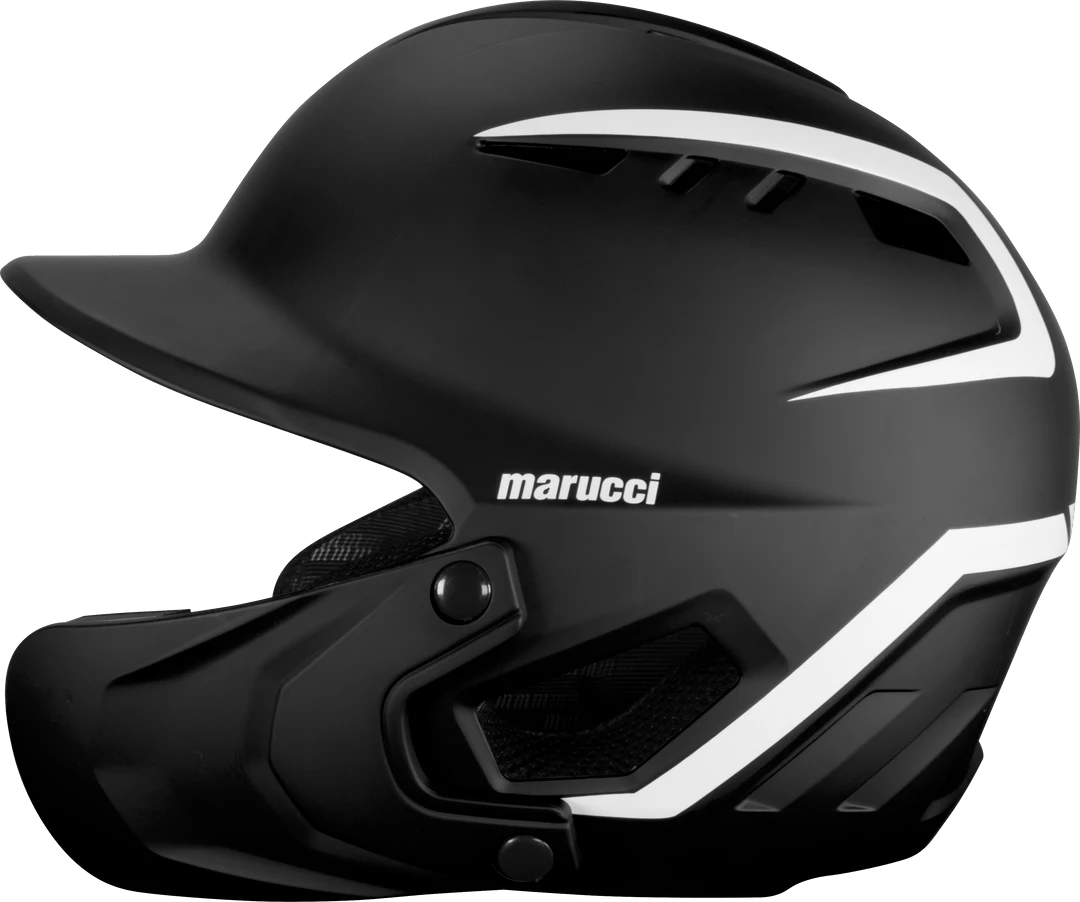 Marucci Duravent Two Tone Baseball Batting Helmet W/ Jaw Guard 8 Marucci Duravent Two Tone Baseball Batting Helmet W/ Jaw Guard