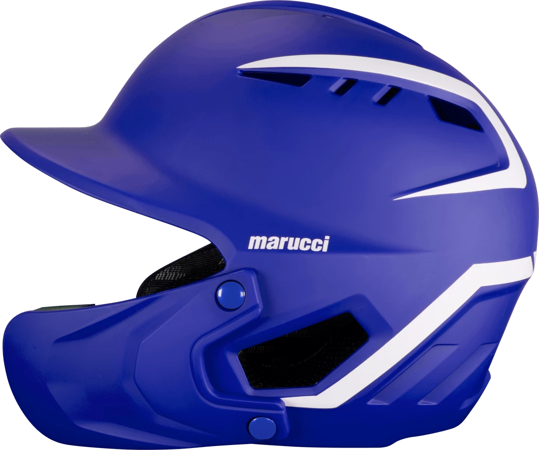 Marucci Duravent Two Tone Baseball Batting Helmet W/ Jaw Guard 5 Marucci Duravent Two Tone Baseball Batting Helmet W/ Jaw Guard