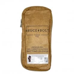 Gear Bruce Bolt PREMIUM PRO Long Cuff Batting Gloves: Maroon