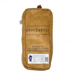 Bruce Bolt PREMIUM PRO Long Cuff Batting Gloves: Purple 15 Bruce Bolt PREMIUM PRO Long Cuff Batting Gloves: Purple