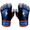 Gear Bruce Bolt PREMIUM PRO NIMMO Short Cuff Batting Gloves: Blue