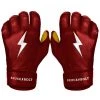 Bruce Bolt PREMIUM PRO Short Cuff Batting Gloves: Maroon Gear
